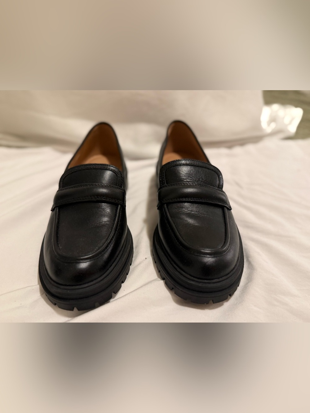 Madewell The Bradley Lugsole Loafer in True Black - Picture 3 of 9